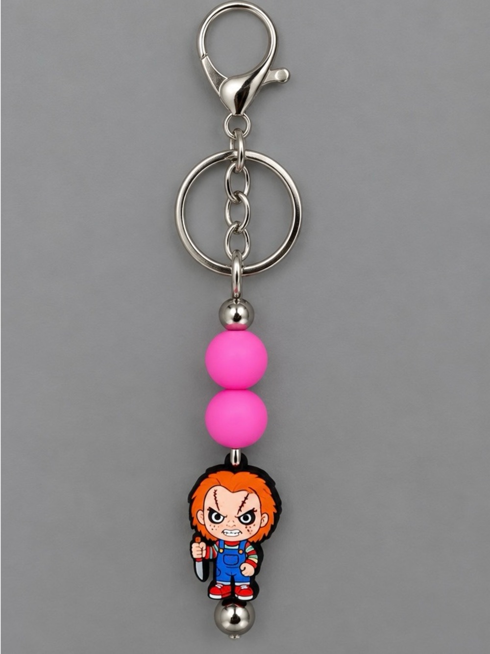 Chucky themed key chain